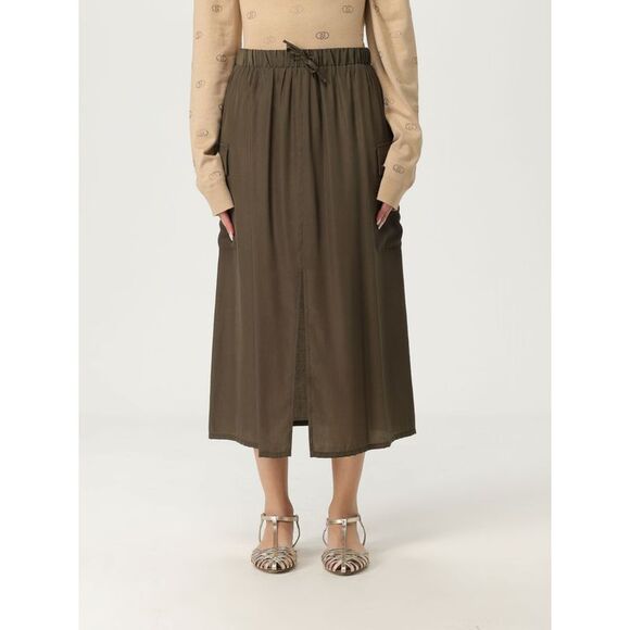 スカート LIU JO Woman Skirt Green CA5285T2508 X0662 Liu Jo Skirt Woman Green